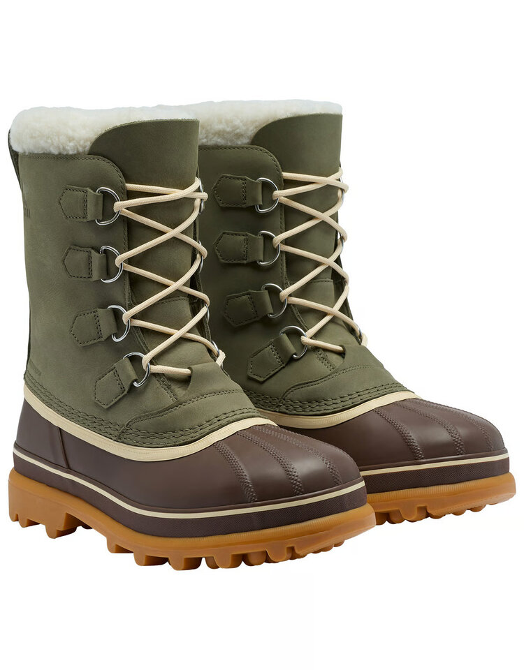 Sorel Caribou WP 'Stone Green / Tobacco'
