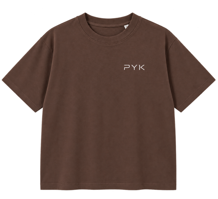 DEAUP T-shirt 'Bruin' He Druifje Pyk x DEAUP