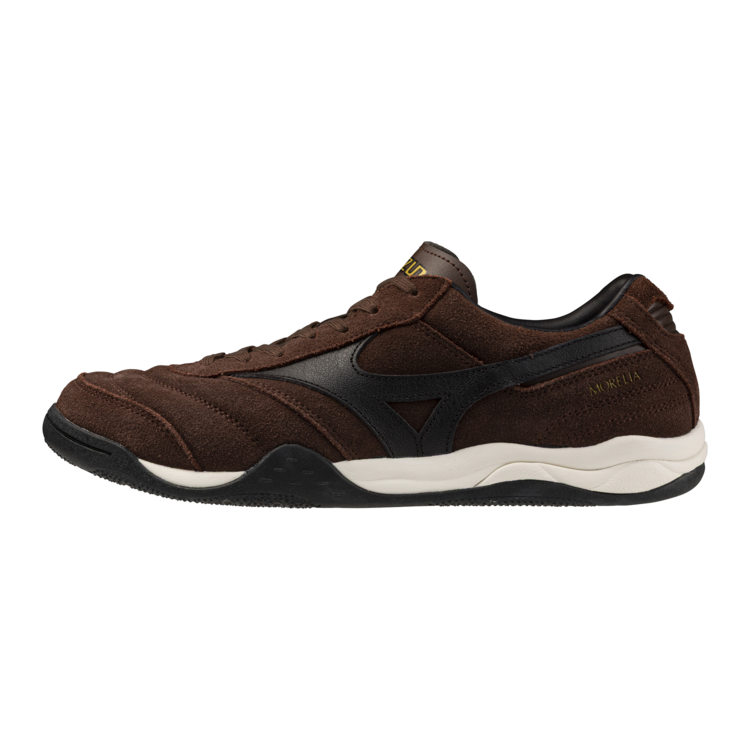 Mizuno Morelia LS 'Chicory Coffee/Black Bean/Football Gold'