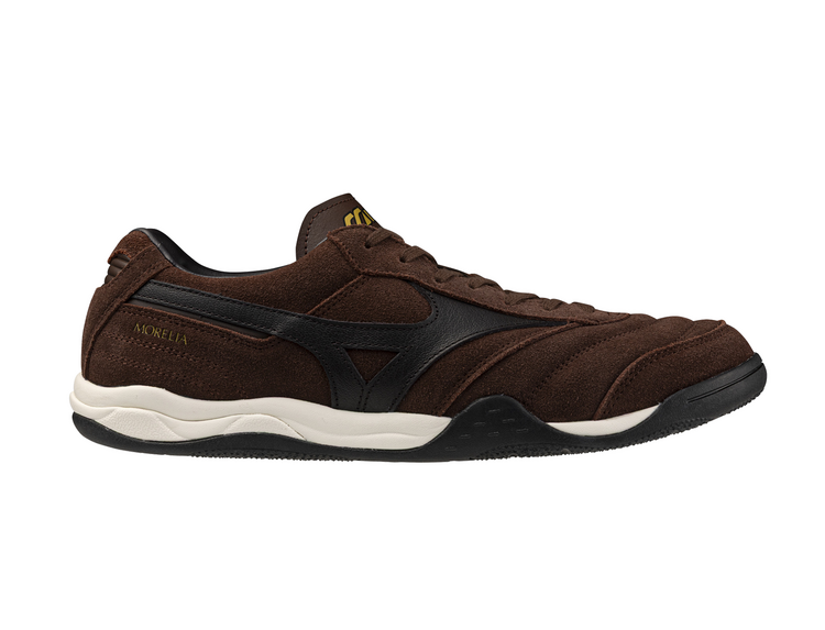 Mizuno Morelia LS 'Chicory Coffee/Black Bean/Football Gold'