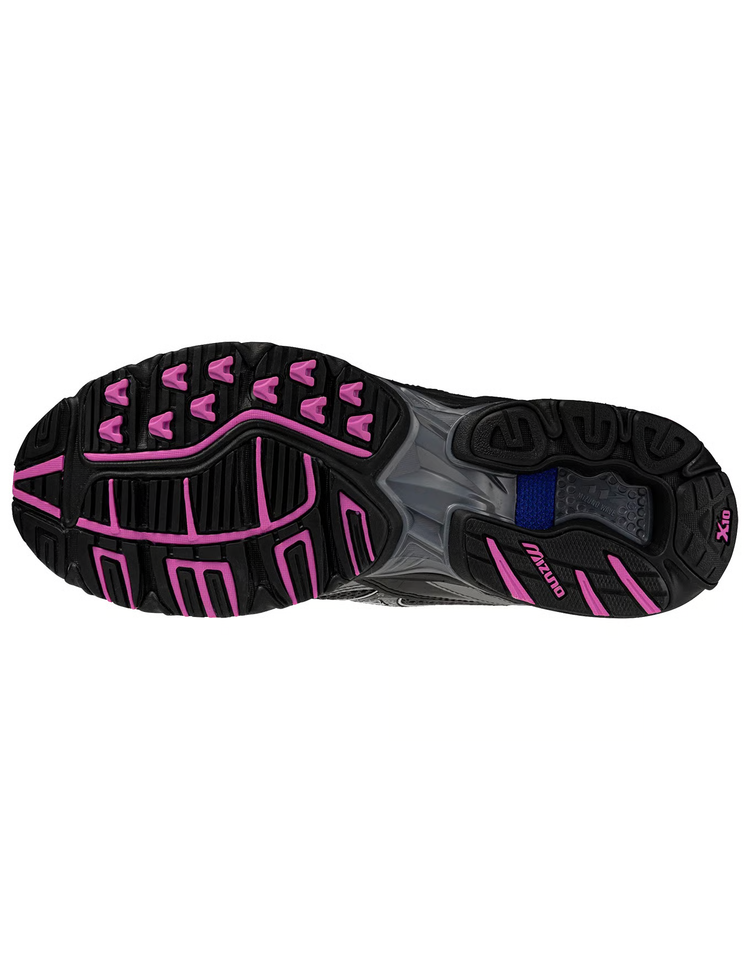 Mizuno Wave Rider 10 'Black Sand / Black / Spring Crocus'