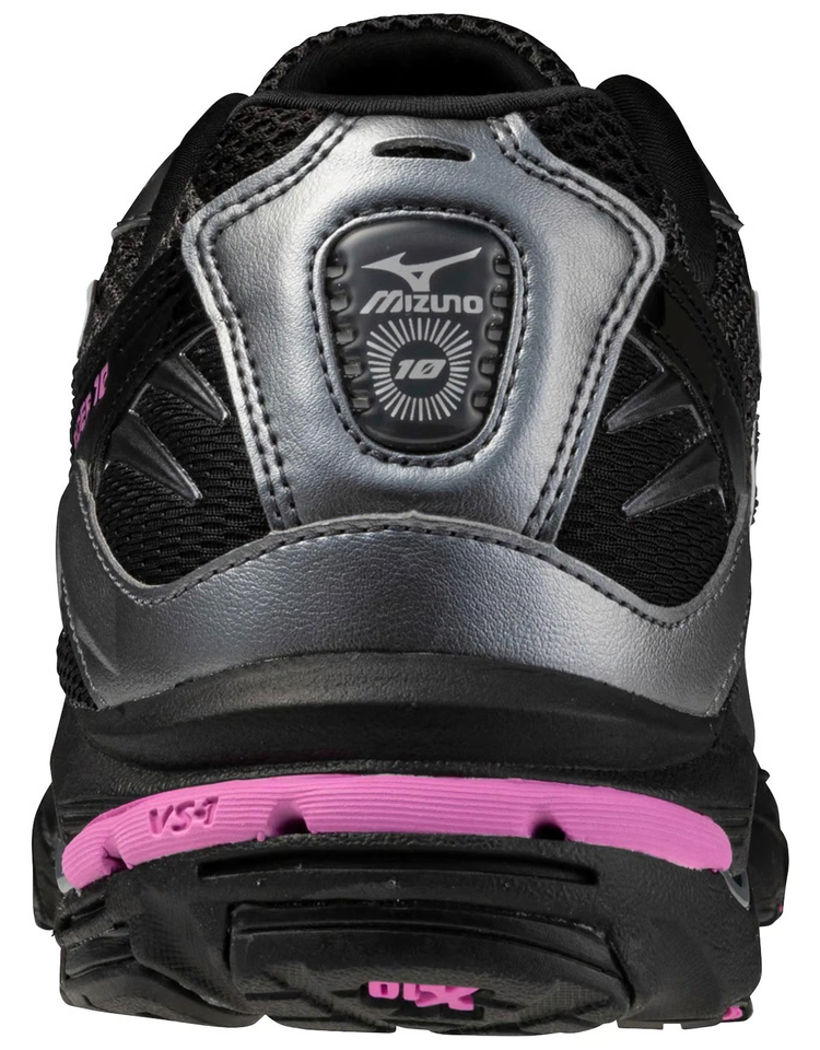 Mizuno Wave Rider 10 'Black Sand / Black / Spring Crocus'