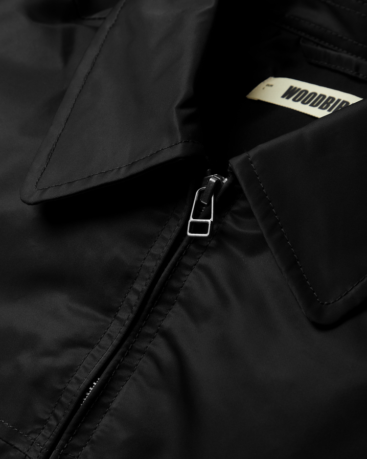 Woodbird Osamu Bomber Jacket 'Black'