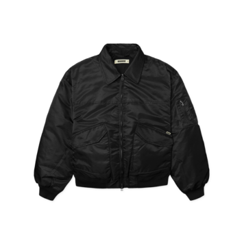 Woodbird Osamu Bomber Jacket 'Black'