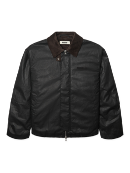 Woodbird Ping Waxed Short Jacket 'Black'