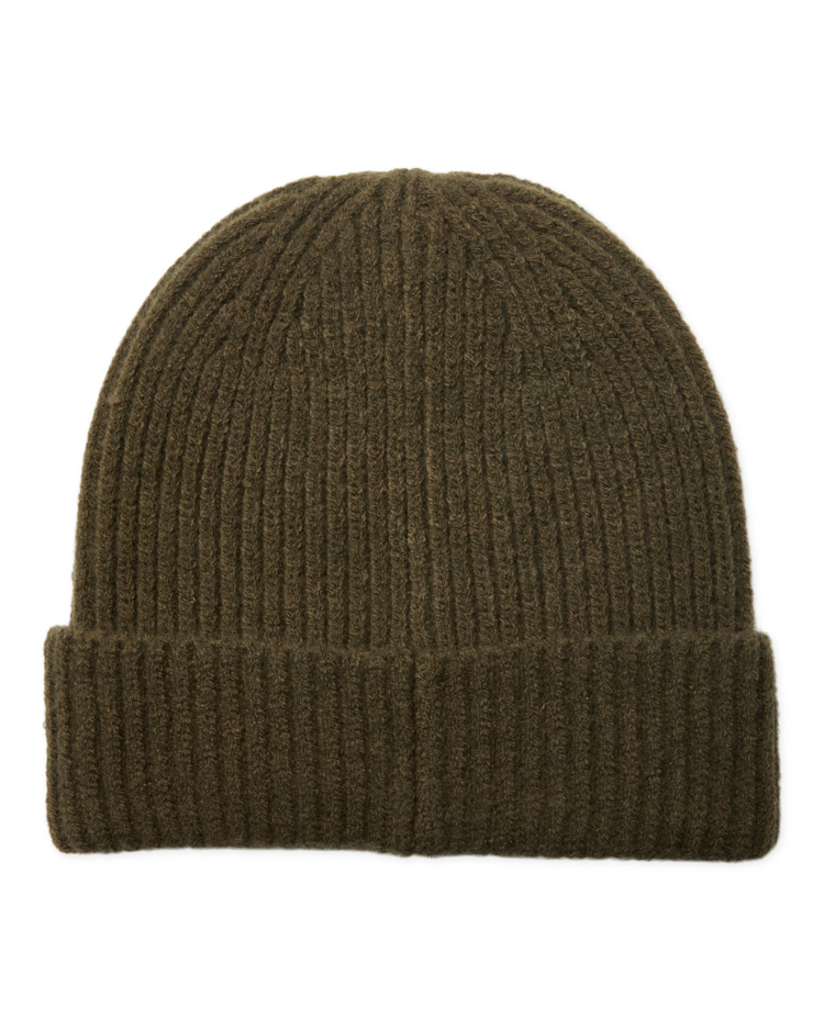 Woodbird Yeti Plated Beanie 'Dark Olive'
