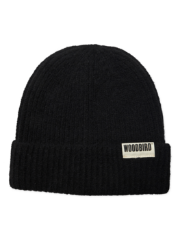 Woodbird Yeti Plated Beanie 'Black'