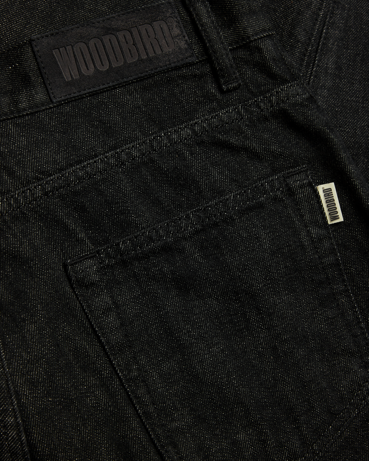 Woodbird Leroy Selvedge Jeans 'Black'