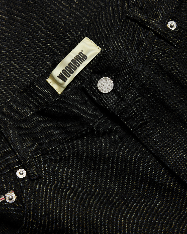 Woodbird Leroy Selvedge Jeans 'Black'