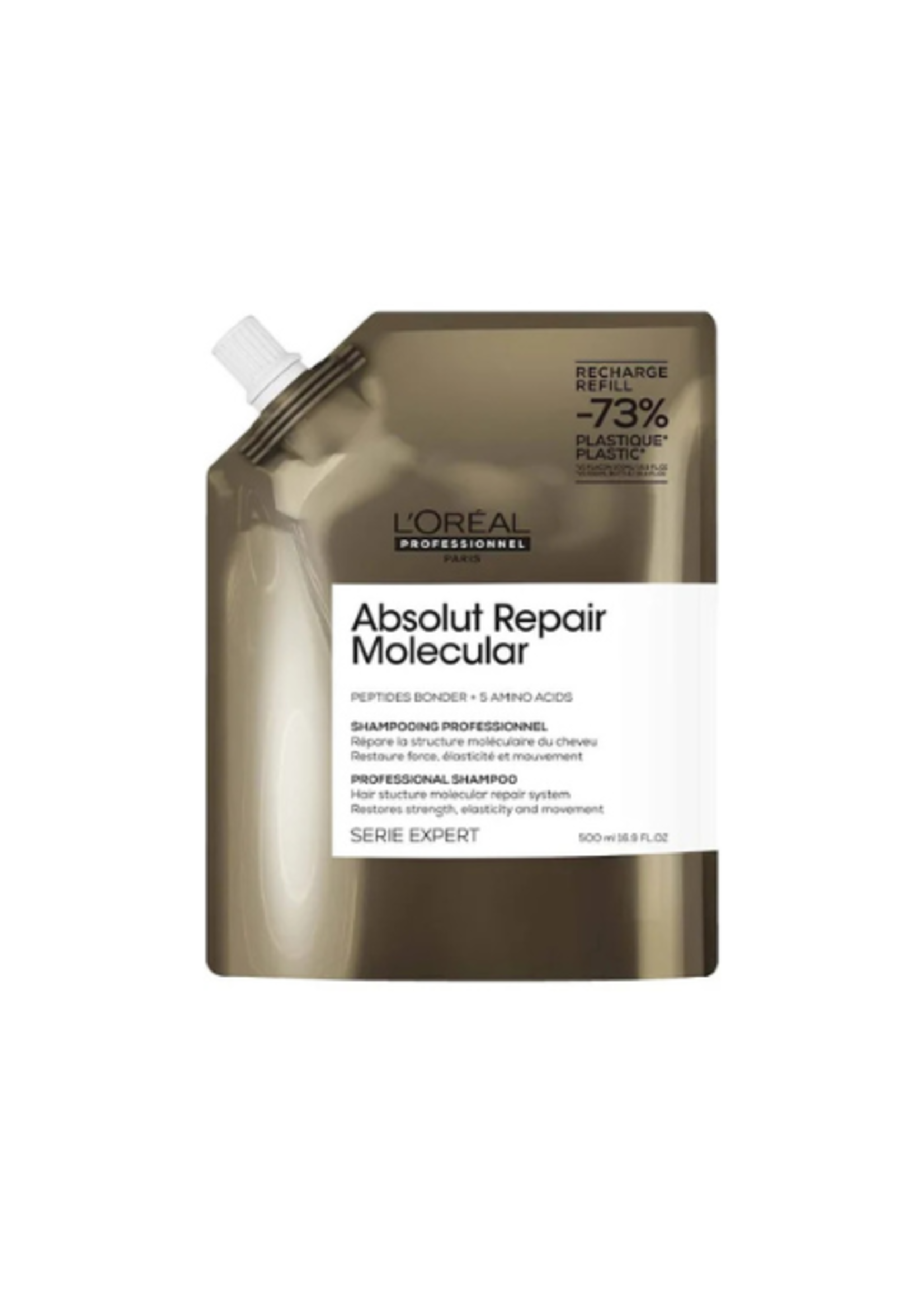 Loreal Expert Absolut Repair Molecular Shampoo Refill 500ml