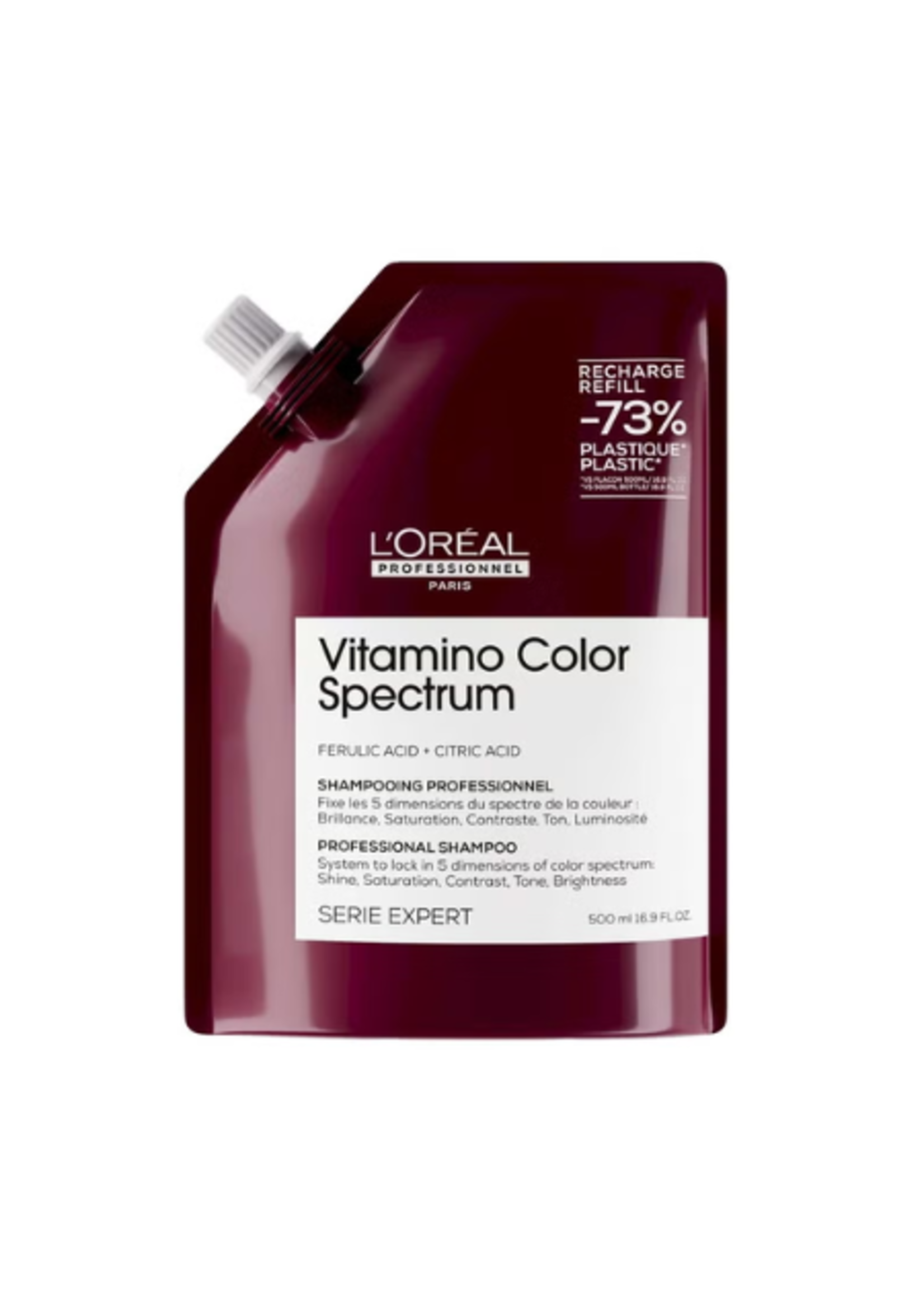 Loreal Vitamino Color Spectrum Shampoo  Refill 500ml