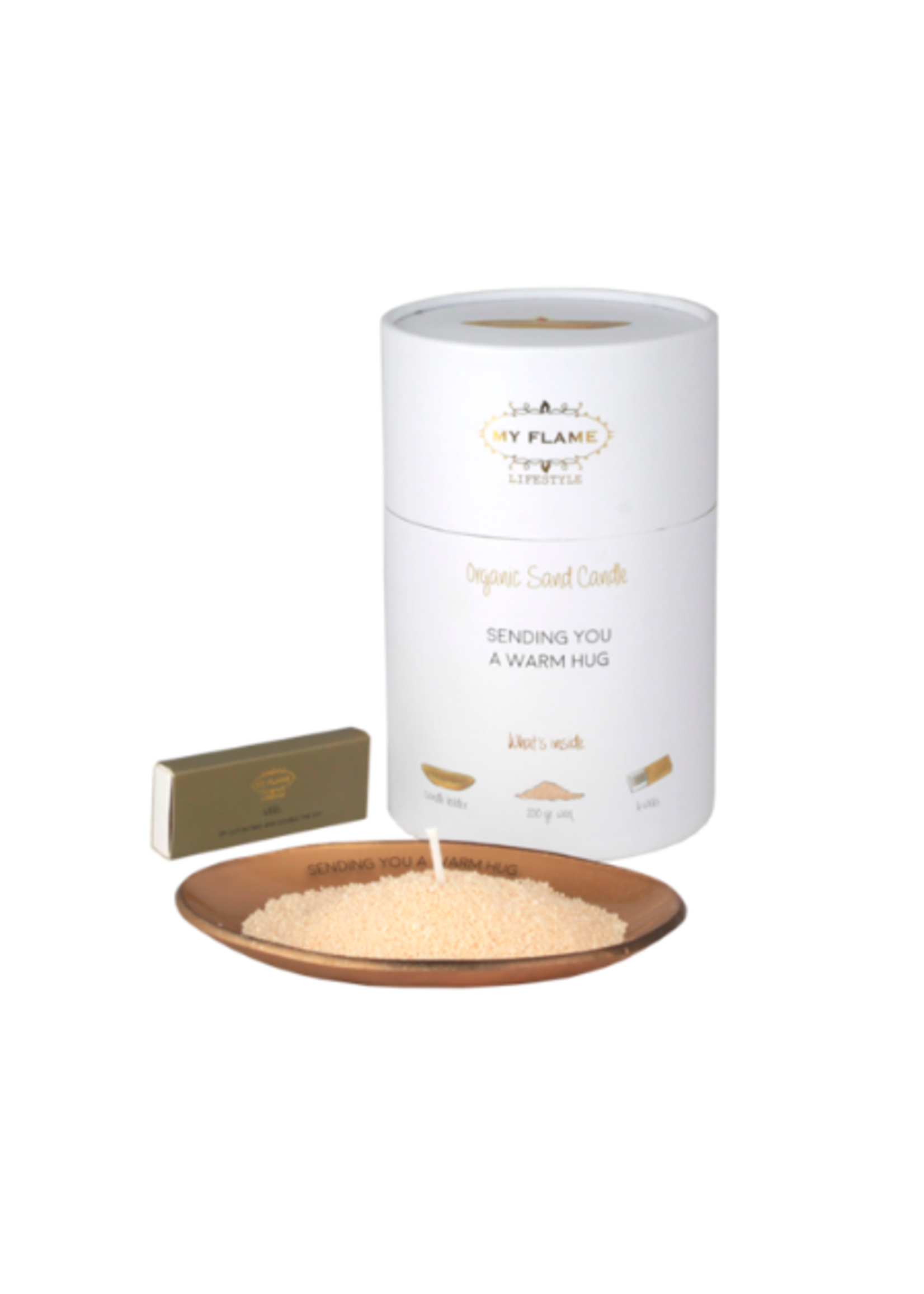 my Flame My Flame Kaarsenzand Sending You A Warm Hug