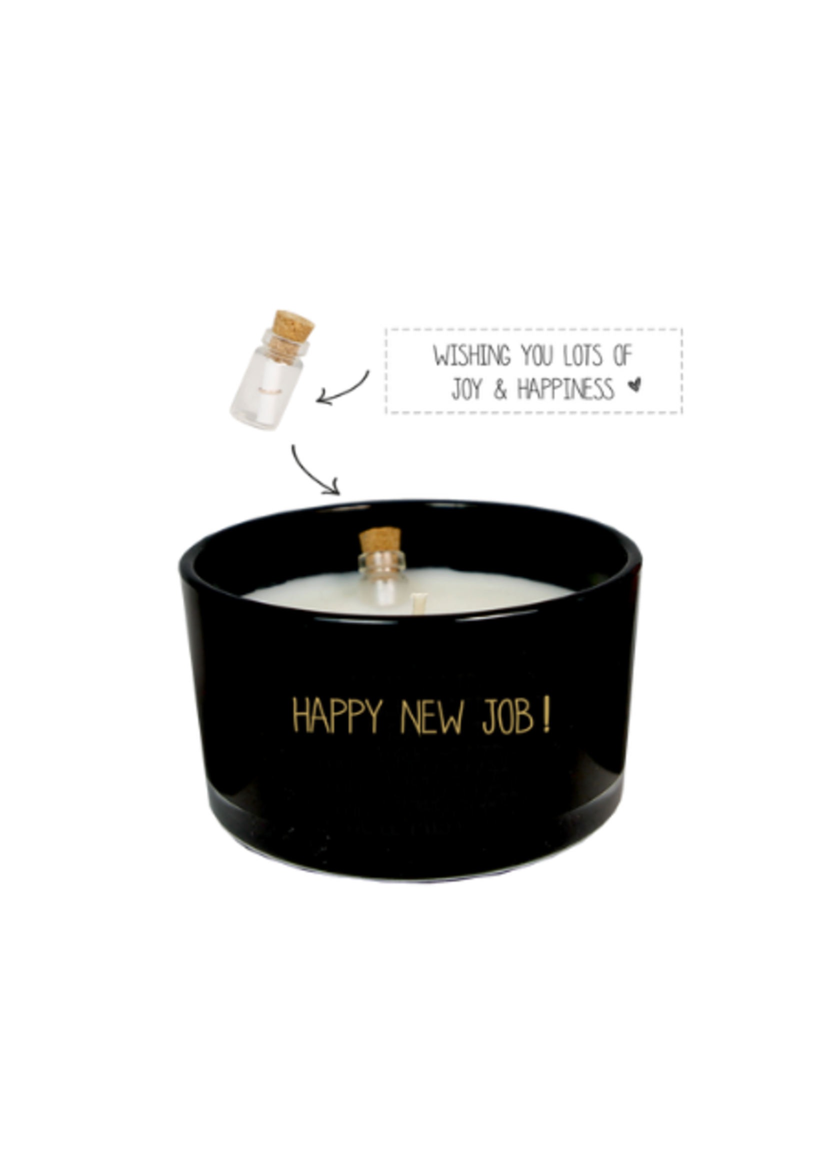 my Flame My Flame Flessenpost Happy New Job!