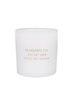 my Flame My Flame De Mooiste Tijd  Van Het Jaar Is Tijd Met Elkaar