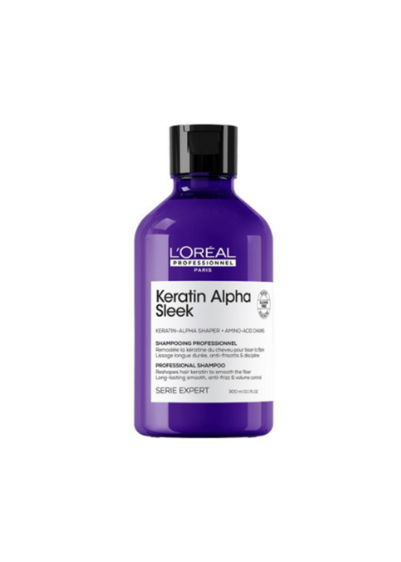 Loreal Serie Expert Keratin Alpha Sleek Shampoo 300ml
