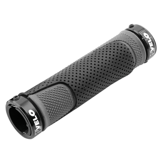 VELO Velo Bicycle Grips  Kraton Black/Grey