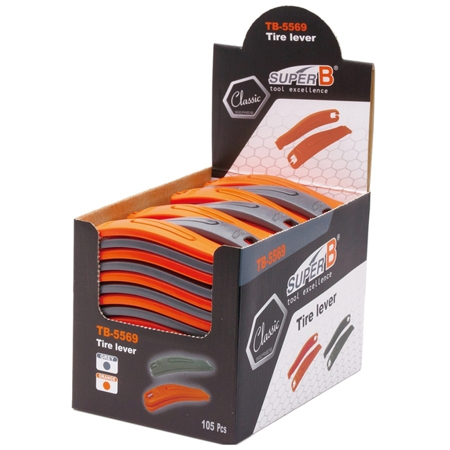 SUPER B SUPER B Tire Lever Countertop Display Box 105Pcs