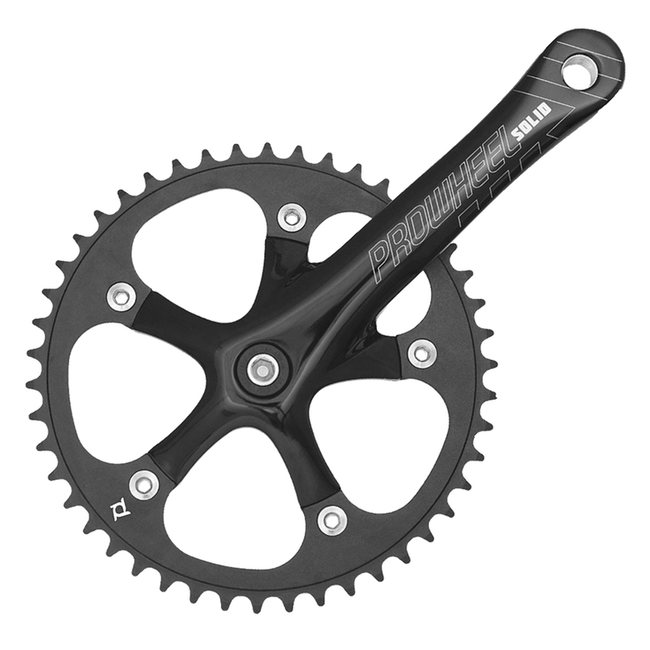 PROWHEEL PROWHEEL Bicycle Crankset Fixed 46T Crank 175Mm