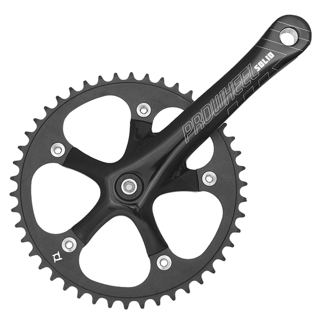 PROWHEEL PROWHEEL Bicycle Crankset Fixed 48T Crank 175Mm