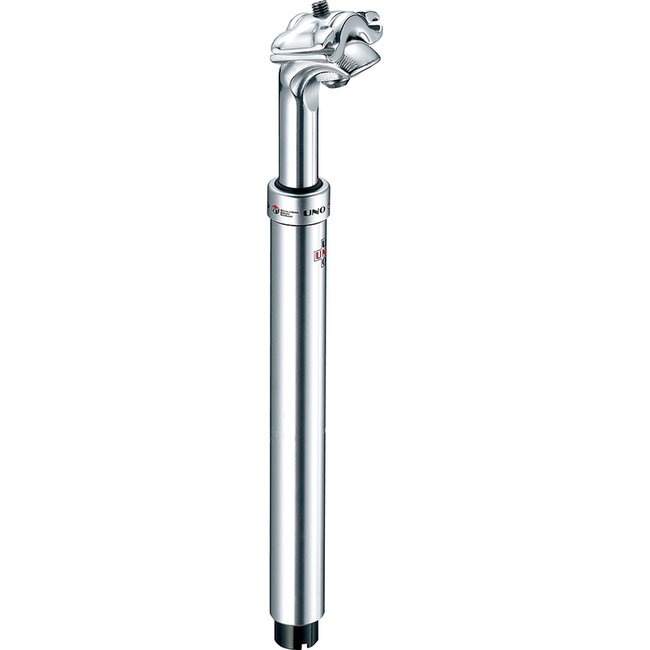 KALLOY UNO UNO Bicycle Seatpost City Comfort with Suspension - 350 mm Ø26.8 Silver