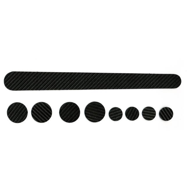 VELO Velo Adhesive Protection Set For Bicycle Frame  Carbon Fiber