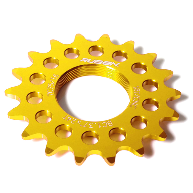 RUDER BERNA RUDER BERNA Bicycle Fixed Sprocket 16T - Gold