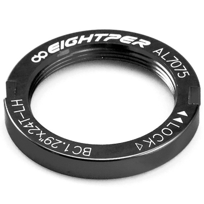 EIGHTPER Fixie Sprocket Lockring EIGHTPER - Anodized black