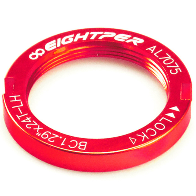 EIGHTPER Fixie Sprocket Lockring EIGHTPER - Anodized red