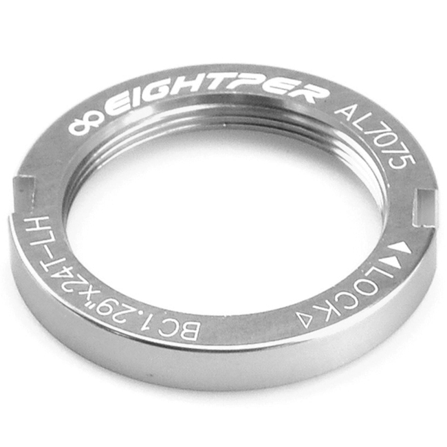EIGHTPER Fixie Sprocket Lockring EIGHTPER - Anodized silver