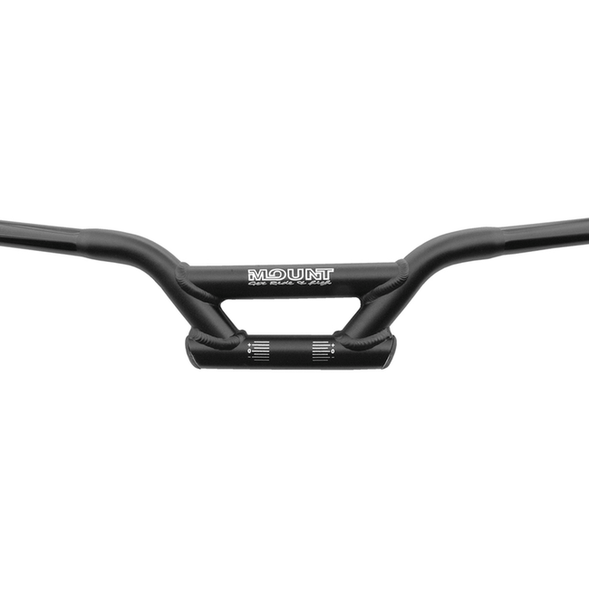 V BIKE V BIKE Dh Bicycle Handlebar 670Mm Ø25,4. Raised + Reinforced Bar, Black