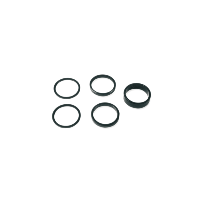 V BIKE V BIKE Steering Washer Spacer Set. A-Head. 1''. Black