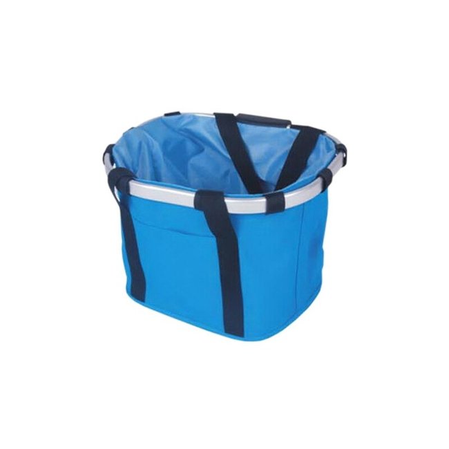 V BIKE V BIKE Bicycle Basket. Fabric. Blue. 17L