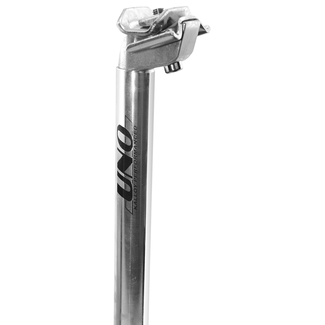 KALLOY UNO UNO TE 379 Bicycle Seatpost - 300mm Ø25.6 Silver