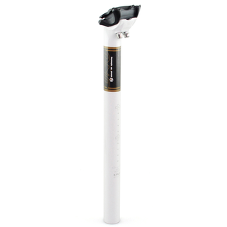 KALLOY UNO UNO TS 717 Bicycle Seatpost - 350mm Ø31.6 White/Black