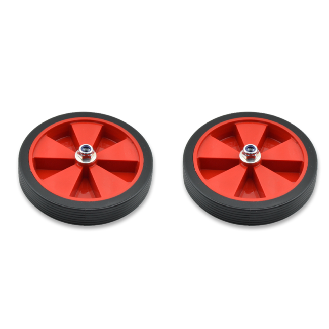 V BIKE VICMA Children Bicycle Stabilizer Wheel Set. Red Rim