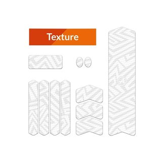 ALGIS ALGIS Texture Frame Guards Kit M - White Lines