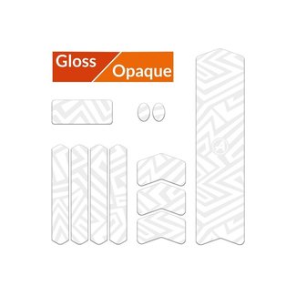 ALGIS ALGIS Opaque Frame Guards Kit M - White Lines