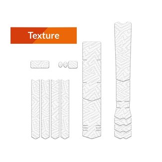 ALGIS ALGIS Texture Frame Guards Kit XL - White Lines