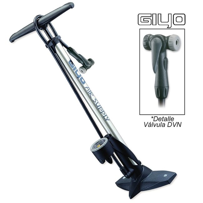 GIYO GIYO Workshop floor pump 11bar - Aluminum