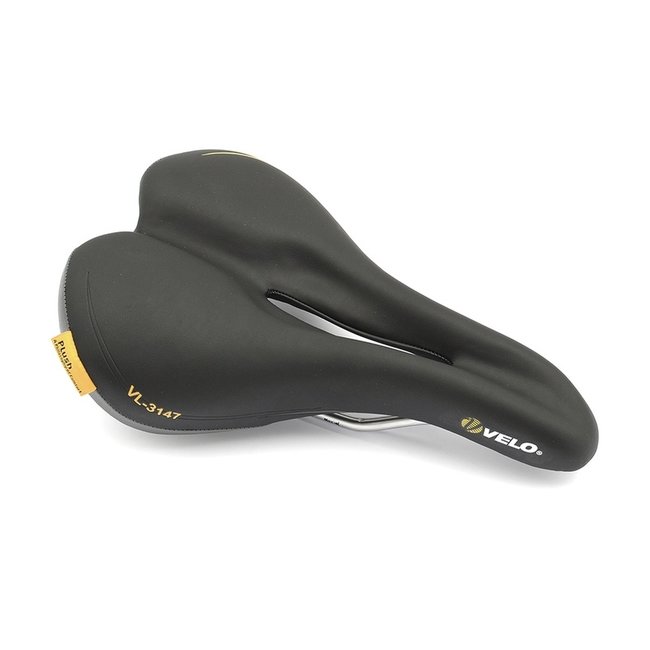 VELO VELO Bicycle Saddle Zone cut Black Male