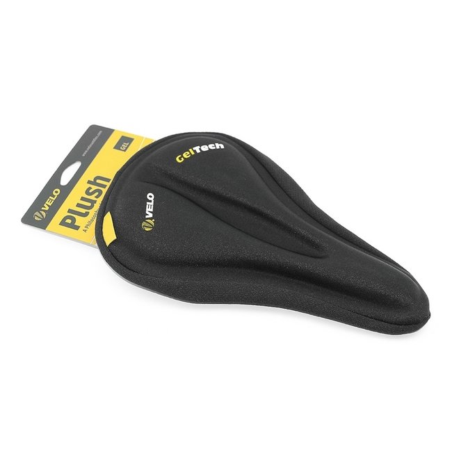 VELO VELO Bicycle Saddle GEL Tech Cover Small size - Black