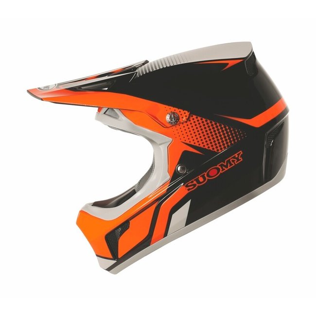 SUOMY SUOMY Helmet Extreme Black/Orange/Grey  - M
