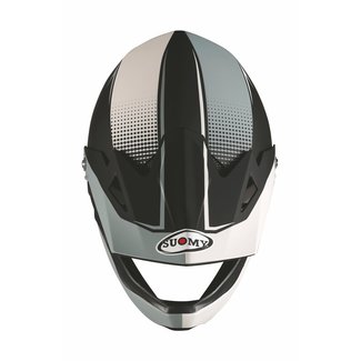 SUOMY SUOMY Helmet Extreme Black/White/Grey Matt