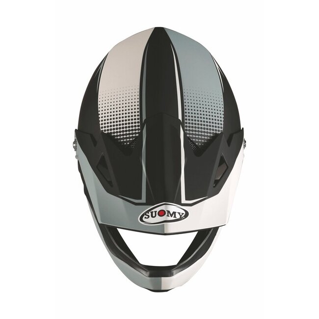 SUOMY SUOMY Helmet Extreme Black/White/Grey Matt
