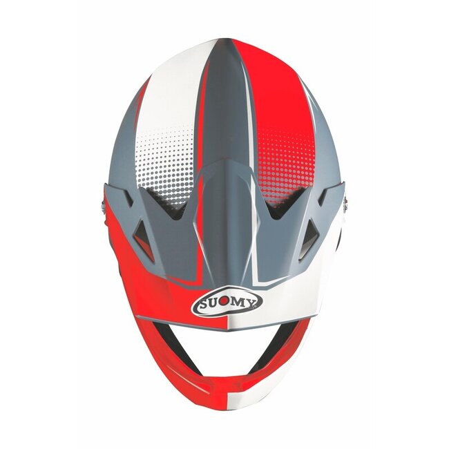 SUOMY SUOMY Helmet Extreme Grey/Red/White  - L