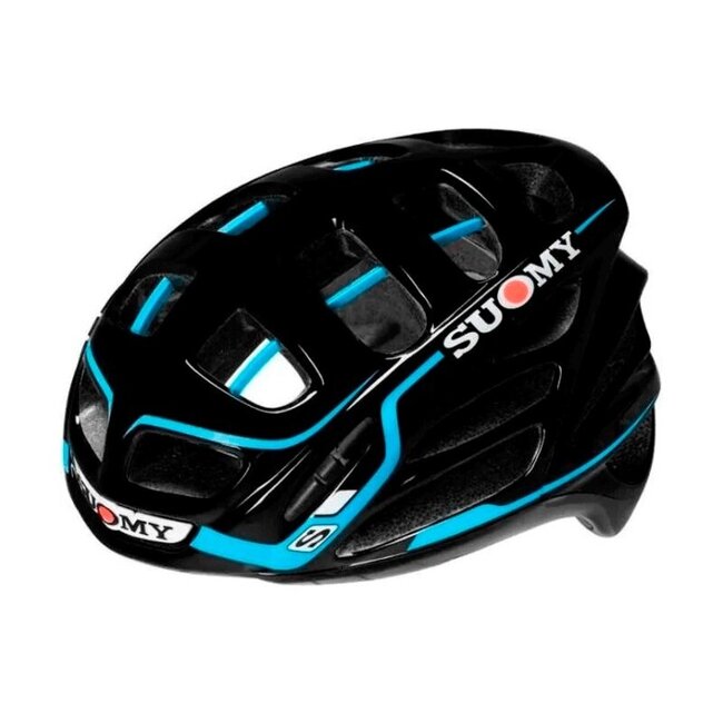 SUOMY SUOMY Helmet Gun Wind S-Line Black/Light Blue  - M