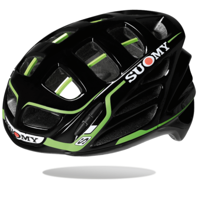 SUOMY SUOMY Helmet Gun Wind S-Line Black/Green