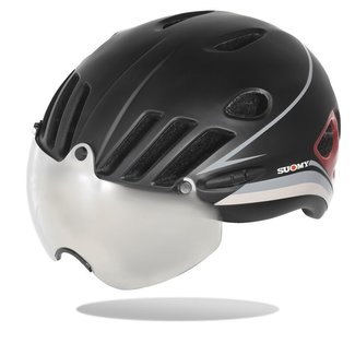 SUOMY SUOMY Helmet Vision Black Burgundi  - M