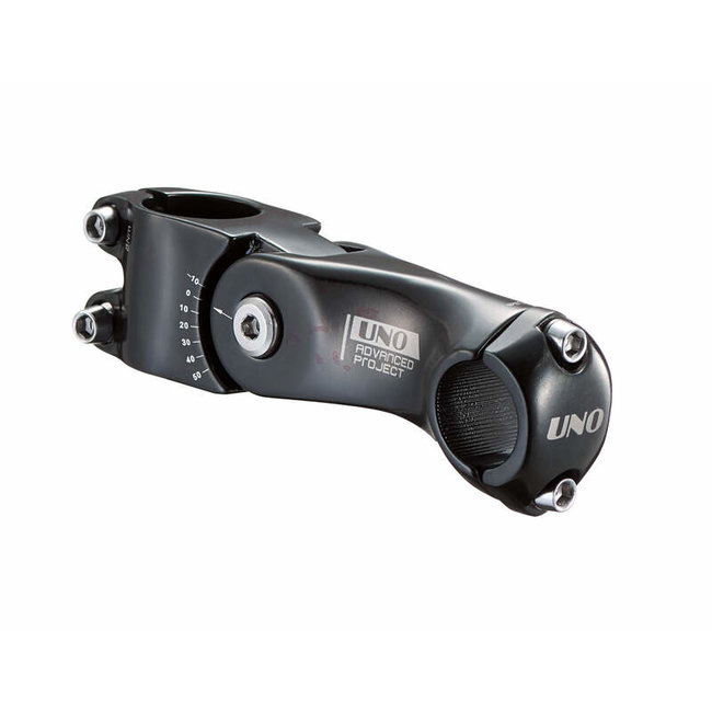 KALLOY UNO UNO -10°/40° Bicycle Handlebar Stem Adjustable Grade - 110mm Black