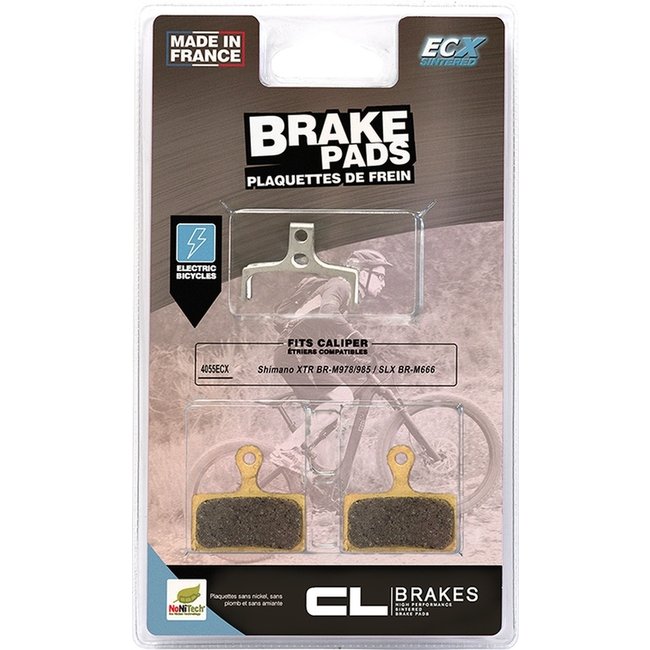 CL BRAKES CL BRAKES E-Bike Brake Pads  Sintered Compound - 4055ECX